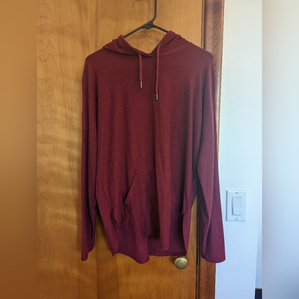 Red Hooded Sweatshirt